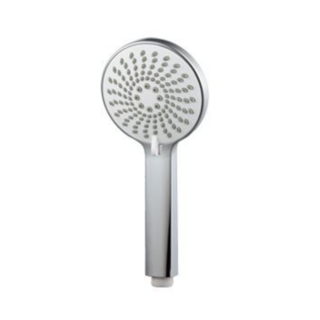 SH334 加壓蓮蓬頭 多段式出水 增壓設計 鍍鉻外觀 圓形面板 安裝簡便, 加壓蓮蓬頭SH334 鉻色, 1個
