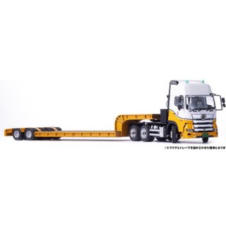 八田元氣小棧 日版全新 1/50 日野6X2 平板拖車合金車模 内宮運輸機工 完成品, 1個