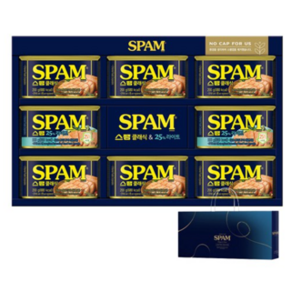 스팸 12C호 선물세트 + 쇼핑백, 1세트