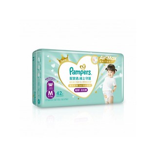 幫寶適 極上守護 拉拉褲 L (9-14kg) 34片 箱購, 126個, M 42片×3入(箱購), 中碼 (M)