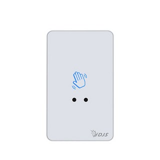 昌運監視器 DJS-NT03(白色) 超薄型免接觸紅外線感應開關 開門開關 非接觸式開門按鈕 雙色LED指示燈, 1