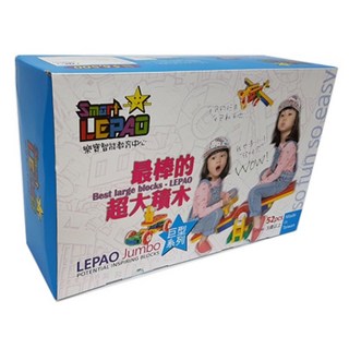 樂寶 潛能開發積木 - 巨型樂寶，安全無毒，激發無限創意, 1個, Multi-color