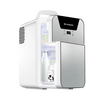 LADUTA 迷你小冰箱 26L 家用, 淺灰色+黑色, 拉布塔26L冷凍冷藏款