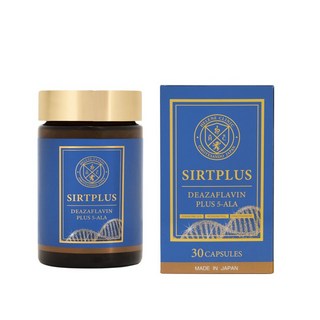 SIRTPLUS DEAZAFLAVIN PLUS 5-ALA 일본제 고순도 99% 이상 30 캡슐 국내 GMP 인정 공장, 1개