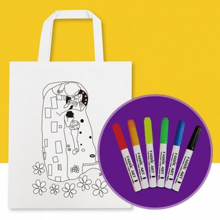 [두두엠] 명화의 재구성 에코백만들기 (키스/패브릭마카세트), 1