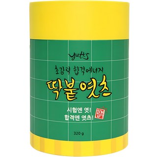 엿츠 딱붙엿츠 합격에너지 푸드 엿 4종 세트, 1세트, 320g