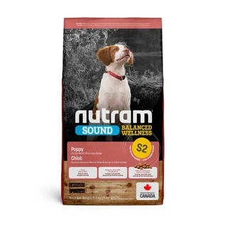 紐頓 Nutram 狗飼料 S2 幼犬 雞肉燕麥，均衡營養，促進消化，幼犬健康成長, 雞肉燕麥, 2kg, 1個