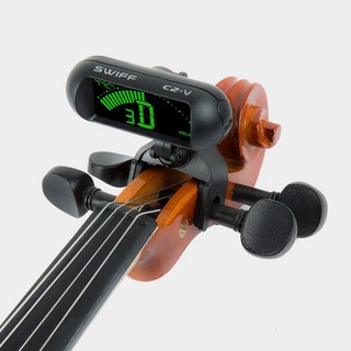 Swiff C2-V 바이올린 전용 튜너 튜닝기 조율기 정품, 1개
