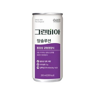 보리보리그린비아 장솔루션 200mlx60캔, 60개, 200ml