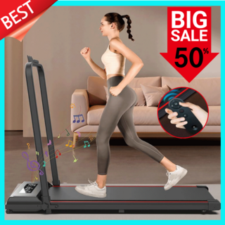 스태미나원 끝없는 런닝머신 트레드밀 러닝머신 워킹 접이식 블루투스 패드 손잡이 리모콘 거치대 수납, 기본형, 블랙레드