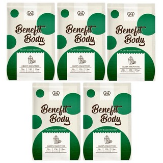WORTH 沃爾司 Benefit Body 輕植蛋白 綠拿鐵口味 美型蛋白, 31.5g, 5個