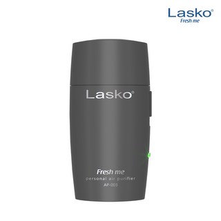 美國Lasko台灣總代理 個人空氣清淨機AP002 穿戴式空氣清淨機, 霧感黑, 霧感黑, AP002
