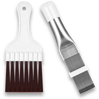 라사노 에어컨 건조기 틈새 청소솔 브러쉬 2종 세트, 혼합색상, 1세트