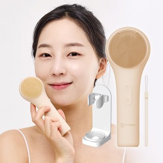 오지렌 멀티 실리콘 온열 진동클렌저, 크림