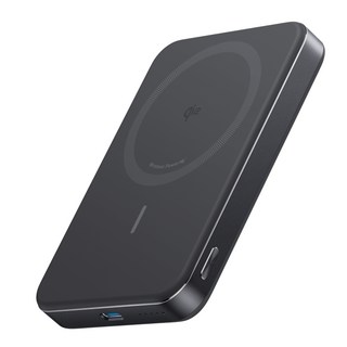 앤커 맥고 파워뱅크 10000mAh 30W 무선충전 보조배터리 A1664, 블랙