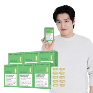 [공식] 바디닥터스 초임계 알티지(rTG) 오메가3 프리미엄, 30정, 6개