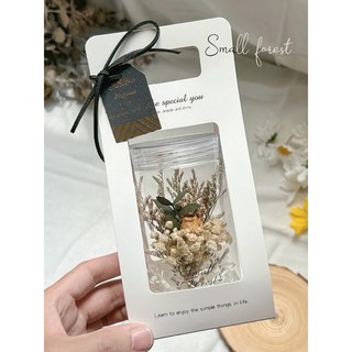 乾燥花糖果瓶花束：情人節生日禮物畢業伴娘禮捧花婚禮小物太陽花向日葵畢業禮物, 4 玫瑰尤加利(有禮盒、無燈串)