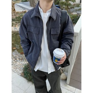 簡約工裝外套 翻領 百搭 寬鬆