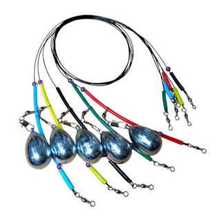 원투낚시 쿠씨 컬투토리추채비5개세트, 35호, 1개, 5개입