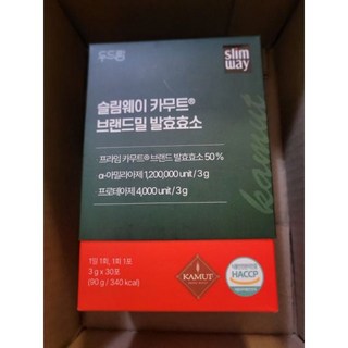 고현정 다이어트 슬림웨이 NEW 카무트 브랜드밀 발효효소 30포 1개 596042, 고현정 다이어트 슬림웨이 NEW 카무트 브랜드밀 발효효