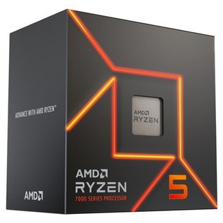AMD 超微 Ryzen 5-7600 6核心中央處理器含散熱器, 100-100001015BOX