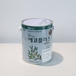 KCC 숲으로 친환경 페인트 무광 3.78L 에코플러스(K), 로얄화이트, 1개