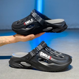 椰子洞洞鞋 踩屎感涼鞋 厚底防滑拖鞋 戶外運動沙灘涼鞋