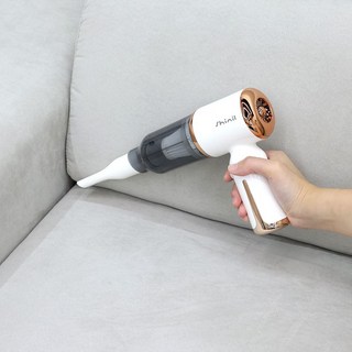 신일 차량 가정용 C타입 올인원 무선 에어건 청소기, SVC-1199W, 화이트