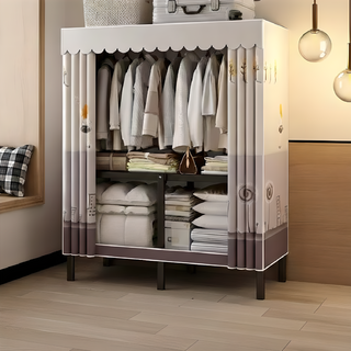 免安裝防塵衣櫃 簡易衣櫥, 【少女心】一體式衣櫃/一單只能下一件