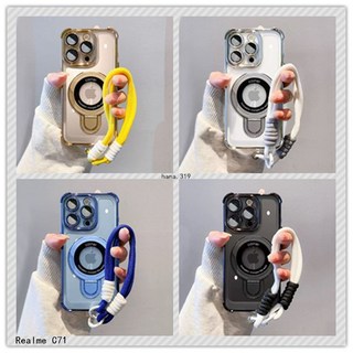 Magsafe 磁吸支架 防摔手機殼 Realme C71 C61 C51 Note50 C33 C35 50A 50i