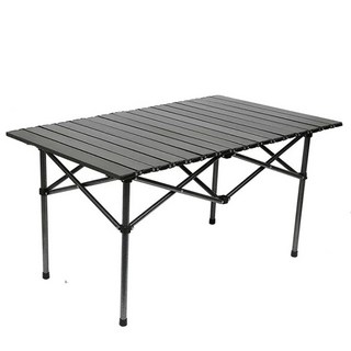 露營推車配件 加高蛋捲桌 推車桌板 攤位架 夜市攤車 擺攤桌 露營推車蛋捲桌, 黑色, 1個