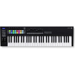 Novation Launchkey 61 MK3 MIDI 키보드 컨트롤러 심리스 에이블톤 라이브 통합. 코드 모드 스케일 및 아르페기이터. 음악 제작에 필요한 모든 소프트웨어입니, Controller, 61 Keys, 1개