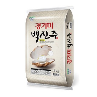25년 햅쌀 맛있고 찰진 백진주 10kg 상등급 단일품종, 1포