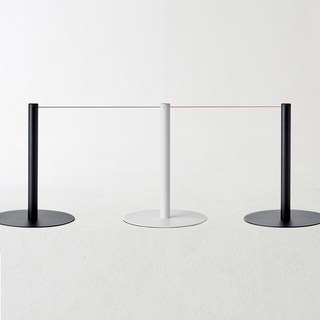 바닉스 미니 차단봉 미술관 박물관 전시 가이드라인 300mm, 블랙 300mm(낱개 1개), 1개