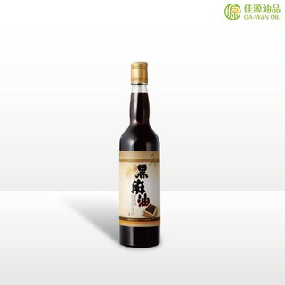 佳源油品 冷壓黑麻油600ml 100%純 冬令進補料理必備, 1個