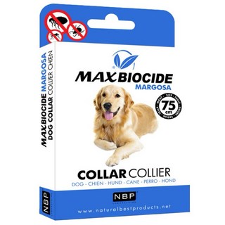 3貓2館 西班牙NBP全天然寵物防蟲系列：香葉醇/苦楝精油頸圈、洗毛精、噴劑、犬貓滴劑，天然呵護, 苦楝精油頸圈大型犬, 1個