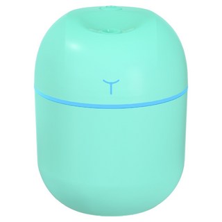 안이네 미니 차량용 가정용 가습기 220ml, 그린, SD03