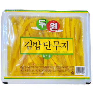두원 김밥 단무지, 1개, 2.6kg
