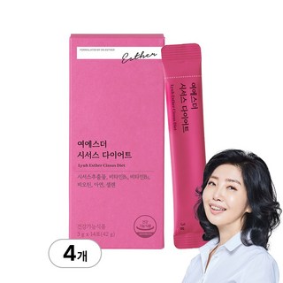 [본사직영] 여에스더 시서스 다이어트, 4개, 14회분