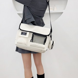 라비에르 바안 메신저 청소년 폴리 크로스 학생 패션 가방 학원 초등학생 중학생