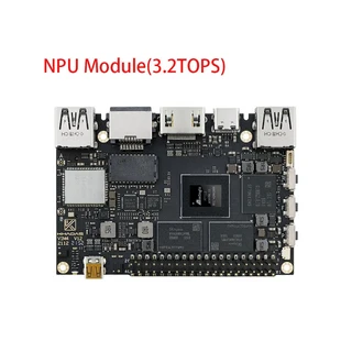Khadas VIM4 SBC 2023 Amlogic A311D2 싱글 보드 컴퓨터 Mali G52 MP8(8EE) GPU 포함 8GB + 32GB 3.2TOPS, 02  VIM4