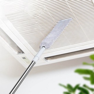 침대밑 가구틈새 에어컨 먼지제거 길이조절 밀대 걸레 청소브러시 2P, 단품