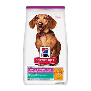 Hill's 希爾思 小型及迷你成犬完美體重雞肉特調食譜乾糧, 1個