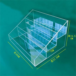 상품진열대 약국 매대 2단 계단형 50x27 진열 진열대 카페 미니 화장대