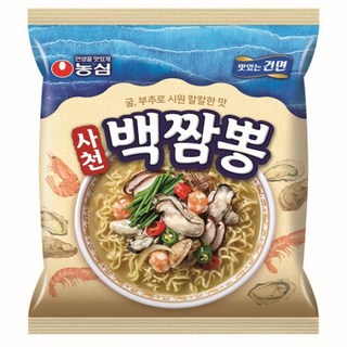 농심 사천 백짬뽕 94g, 8개