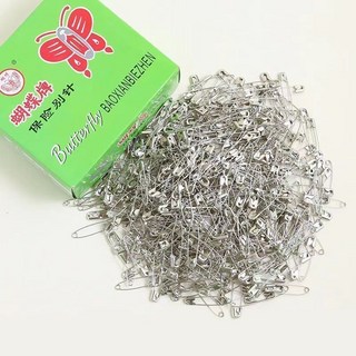 加厚別針 保險別針 弔牌別針 扣針 固定衣服裝飾 小曲別針 SFDJe001A, 1個, 高品質：加厚老式丨安全別針,別針55mm【24枚裝】老式加粗