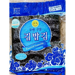 구운김밥용김 김밥 싸기 재료 김 넓은 일식 한식 100매, 1개