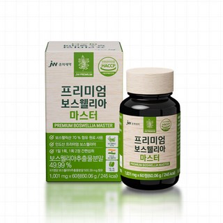 JW중외제약 프리미엄 보스웰리아 마스터, 60정, 1개