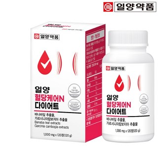 혈당케어 N 다이어트 레몬밤 바나바잎 가르시니아 추출물 120정, 1개