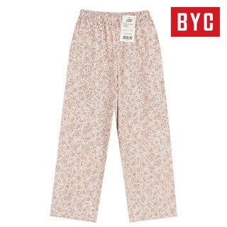BYC 국내생산 프리미엄 스윗홈 60수 남녀 파자마 잠옷 하의 10종 택1
